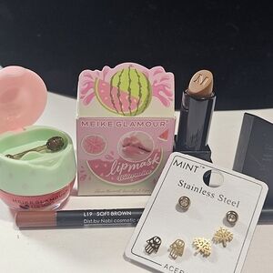 NWT Summer Goddess Bundle • Morphe Sweet Tea • Hamsa Earrings • Luxury Skincare